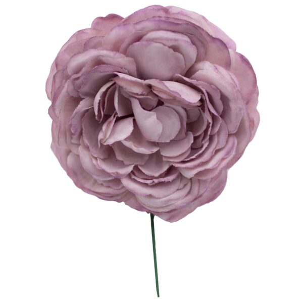 Flor de flamenca mediana color Malva Antiguo