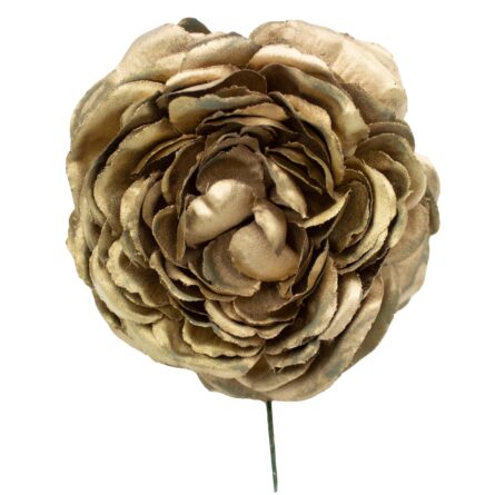 Flor de flamenca mediana color Oro - Imagen 1
