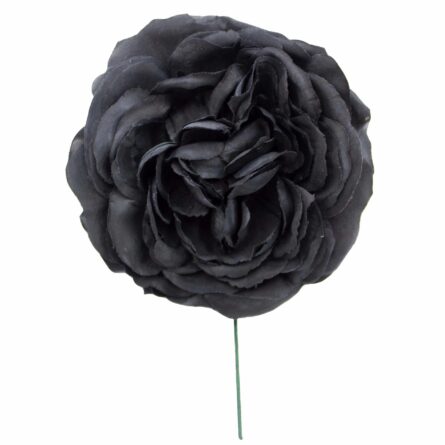 Flor de flamenca mediana color Negro - Imagen 1