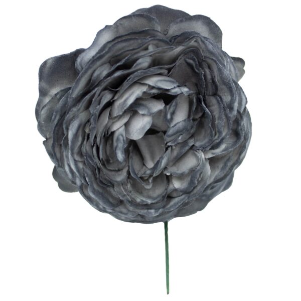 Flor de flamenca mediana color Gris