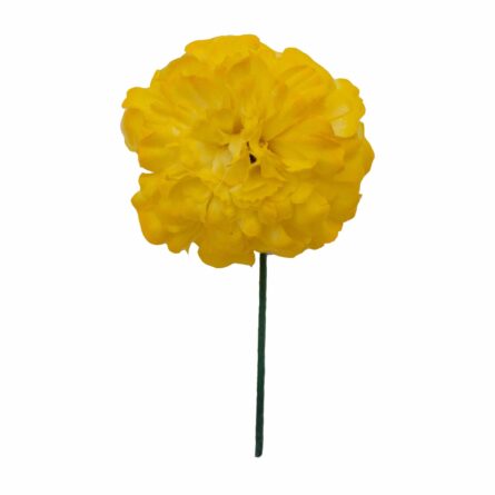 Flor de flamenca mediana color Amarillo - Imagen 1