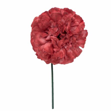 Flor de flamenca mediana color Rojo Coral - Imagen 1