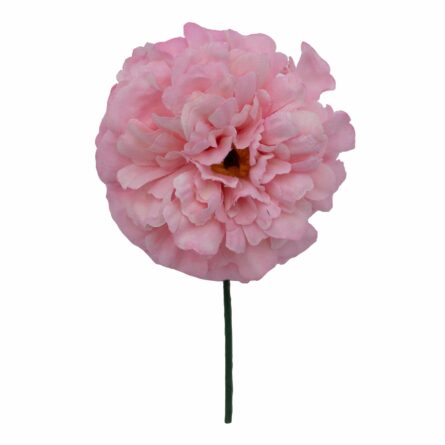 Flor de flamenca mediana color Rosa Bebé - Imagen 1