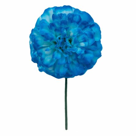 Flor de flamenca mediana color Azul Turquesa - Imagen 1