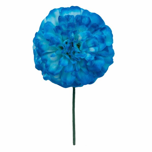 Flor de flamenca mediana color Azul Turquesa