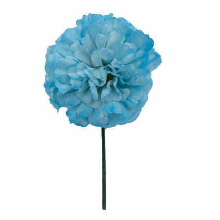 Flor de flamenca mediana color Azul Celeste - Imagen 1
