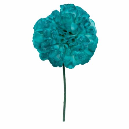 Flor de flamenca mediana color Aguamarina - Imagen 1