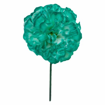 Flor de flamenca mediana color Verde Agua - Imagen 1