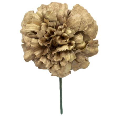 Flor de flamenca mediana color Oro - Imagen 1