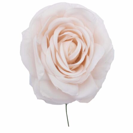 Rosa de flamenca color Marfil - Imagen 1
