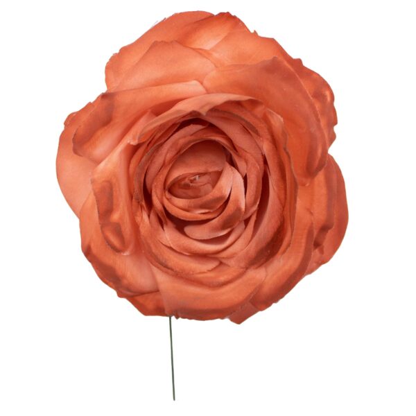 Rosa de flamenca color Caldera