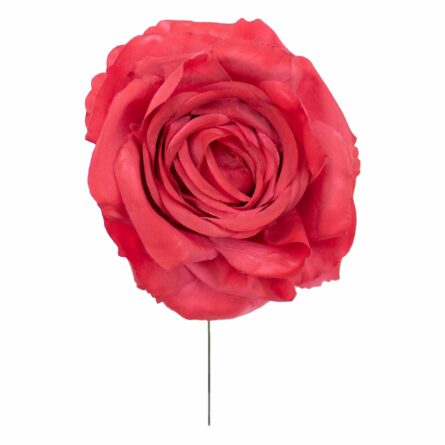 Rosa de flamenca color Carmín - Imagen 1
