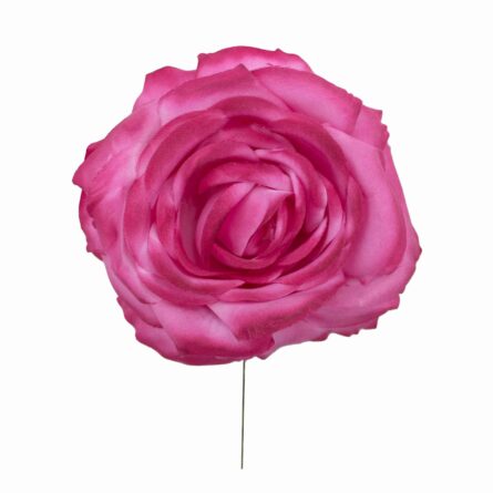 Rosa de flamenca color Fresa - Imagen 1