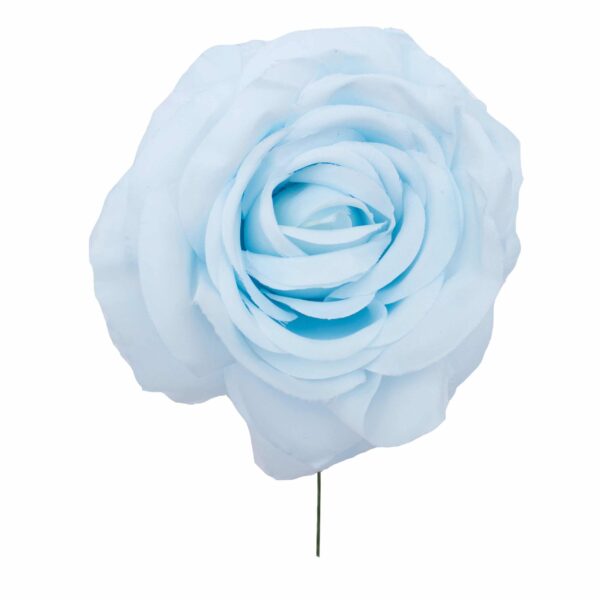 Rosa de flamenca color Azul Celeste
