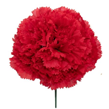 Ramillete de claveles de color Rojo - Imagen 1