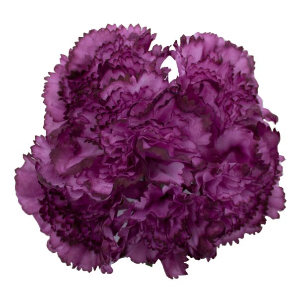 Ramillete de claveles de color Buganvilla Oscuro