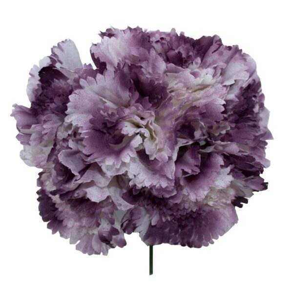 Ramillete de claveles de color Morado Degradado