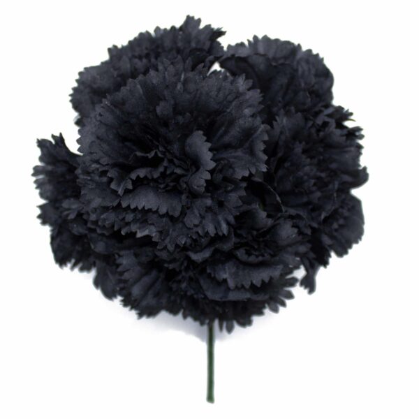 Ramillete de claveles de color Negro