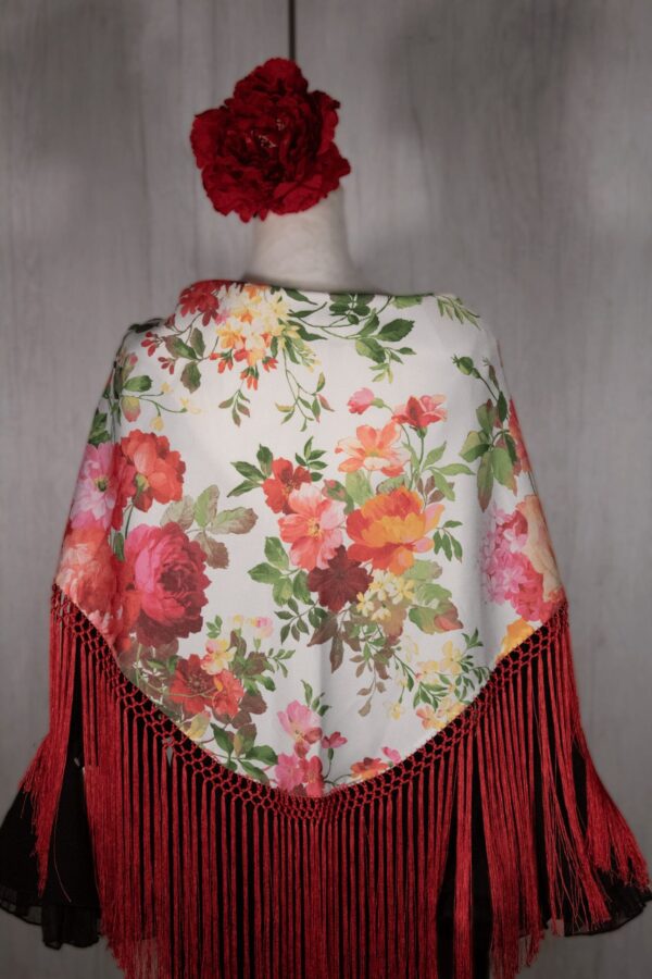 Mantón flores