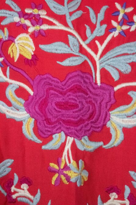 Mantón Alegría Rojo - Imagen 2