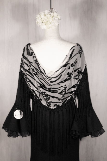 Mantón de cebra negro - Imagen 2