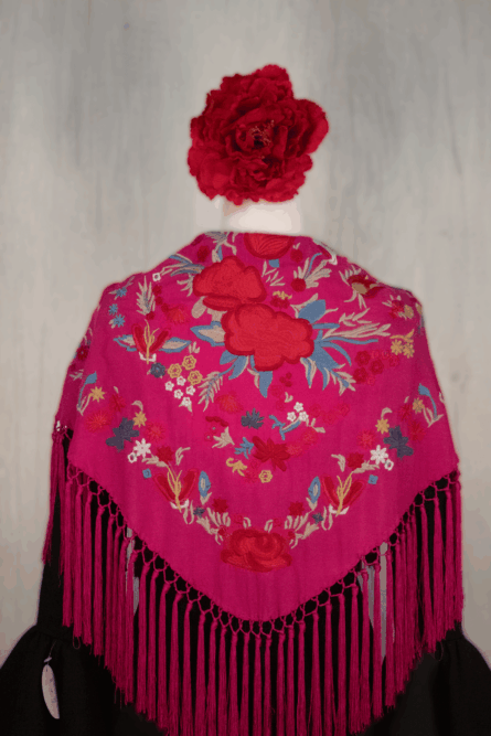 Mantón Alegría Buganvilla - Imagen 3