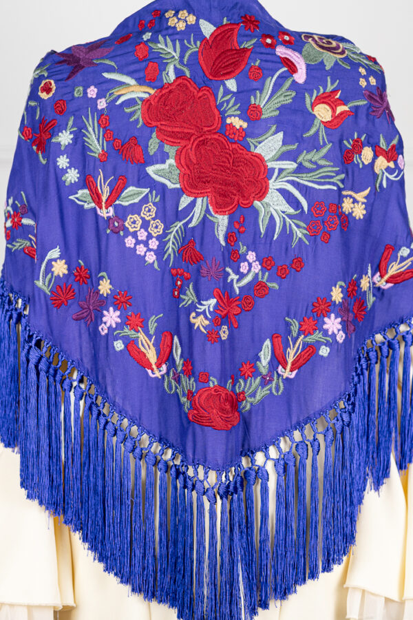 Mantón Alegría Morado