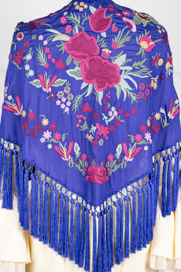 Mantón Alegría Morado