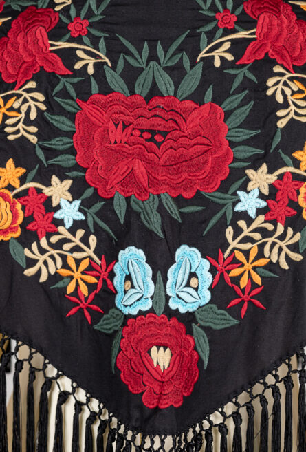 Mantón Alegría Negro - Imagen 3