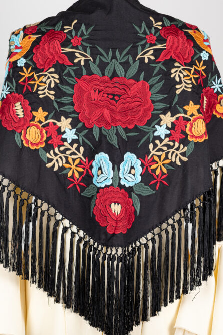 Mantón Alegría Negro - Imagen 2