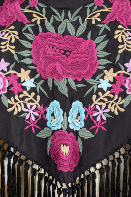 Mantón Alegría Negro - Imagen 3