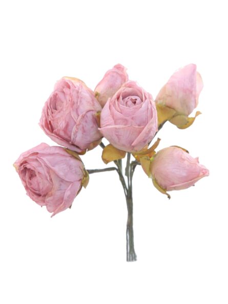 Capullo envejecido de rosas color Maquillaje - Imagen 1