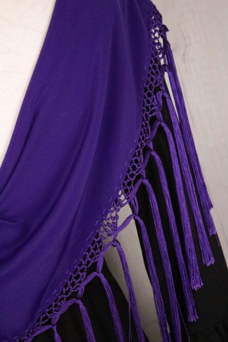 Mantón niña morado - Imagen 2