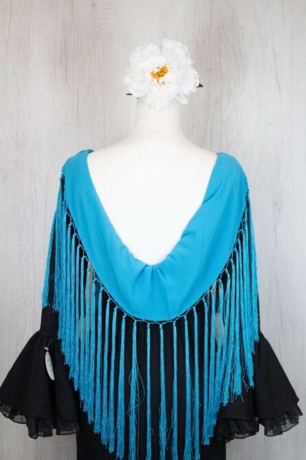 Mantón niña azul - Imagen 1