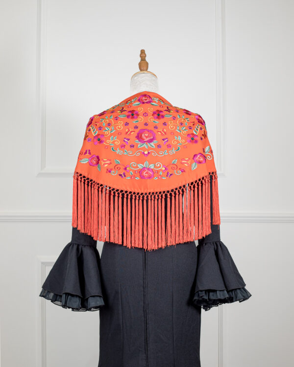 Mantón Carmen Naranja