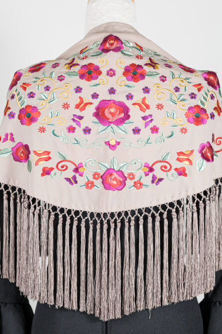 Mantón Carmen Beige - Imagen 2
