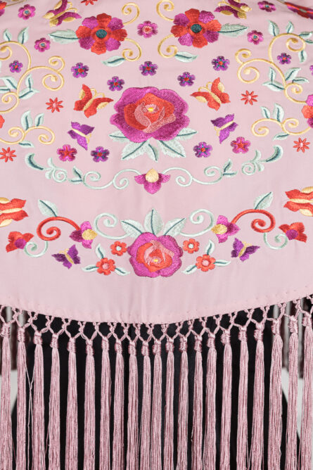Mantón Carmen Rosa Bebé - Imagen 3