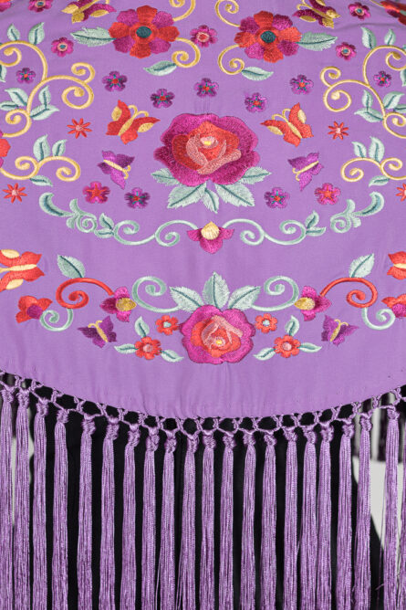 Mantón Carmen Morado - Imagen 3