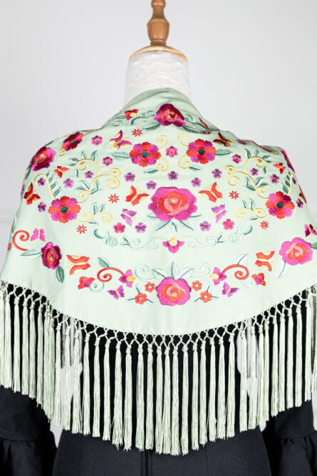 Mantón Carmen Verde Jabonoso - Imagen 2