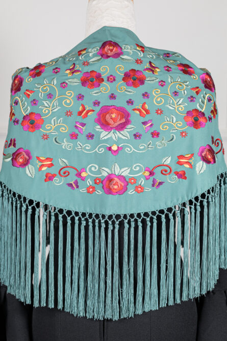 Mantón Carmen Turquesa - Imagen 2