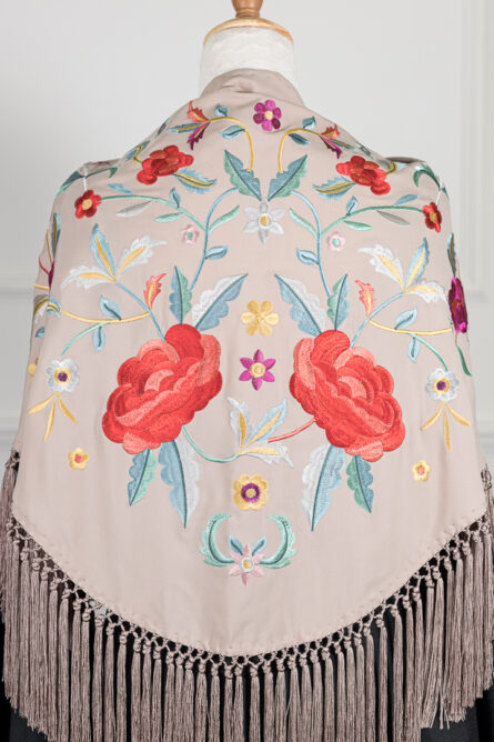 Mantón Amara Beige - Imagen 2