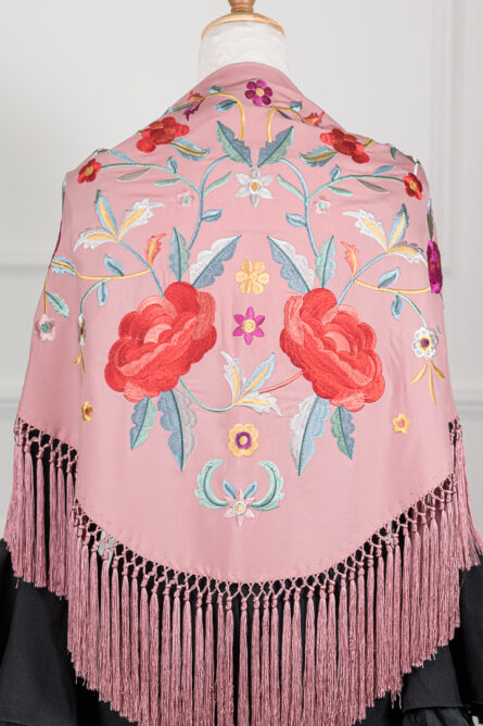 Mantón Amara Rosa Chicle - Imagen 2