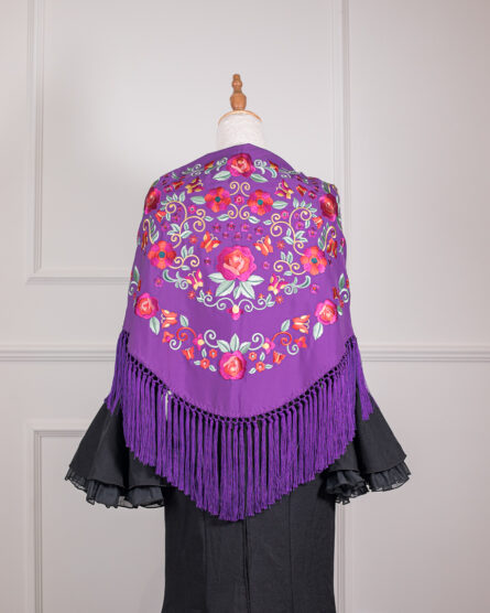 Mantón Rubí Morado - Imagen 1