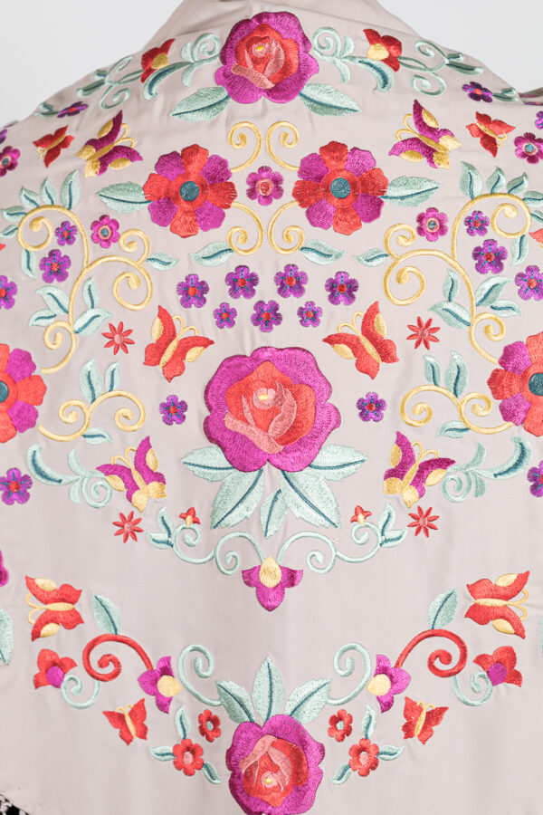 Mantón Rubí Beige