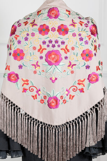 Mantón Rubí Beige - Imagen 2