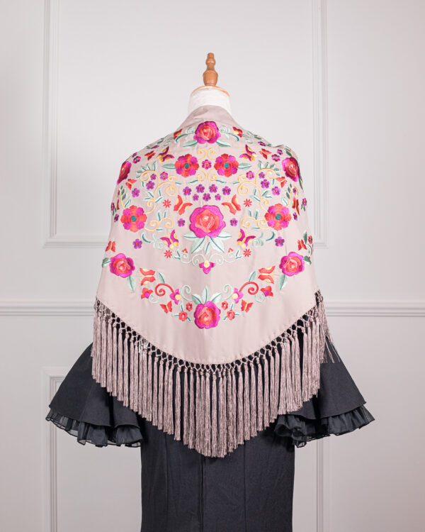 Mantón Rubí Beige