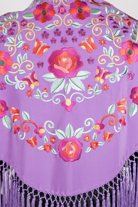 Mantón Rubí Violeta - Imagen 3