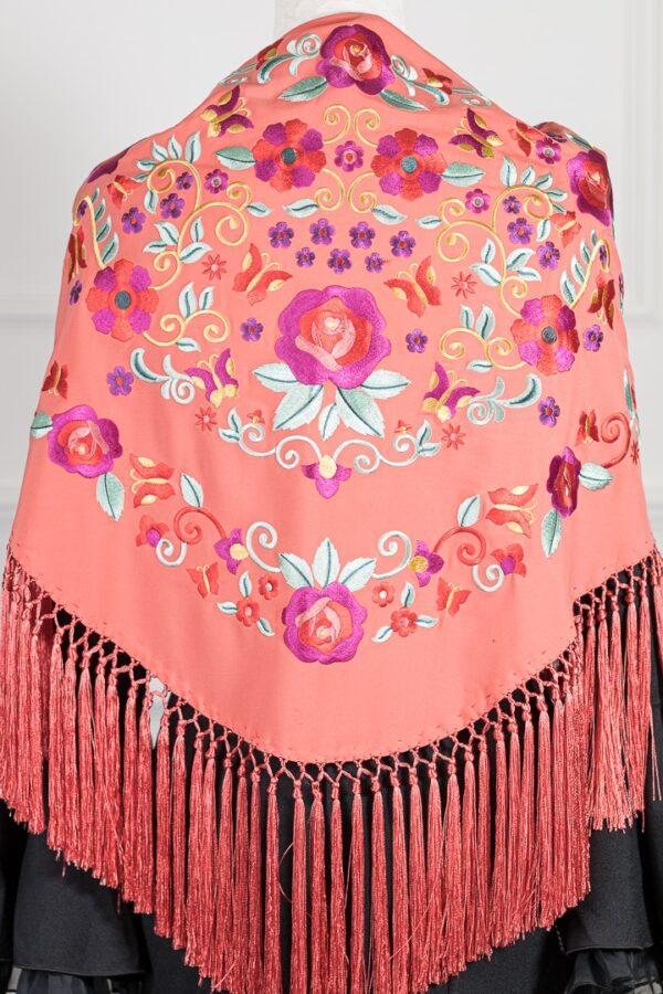 Mantón Rubí Coral