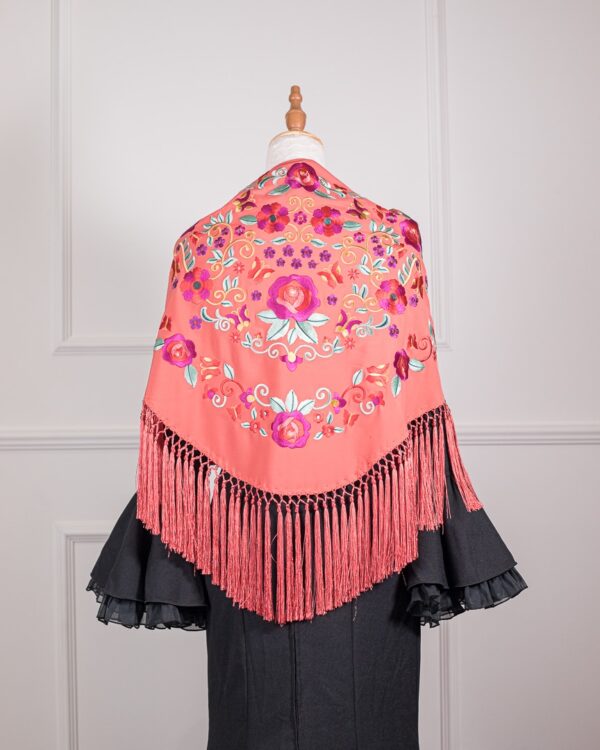 Mantón Rubí Coral