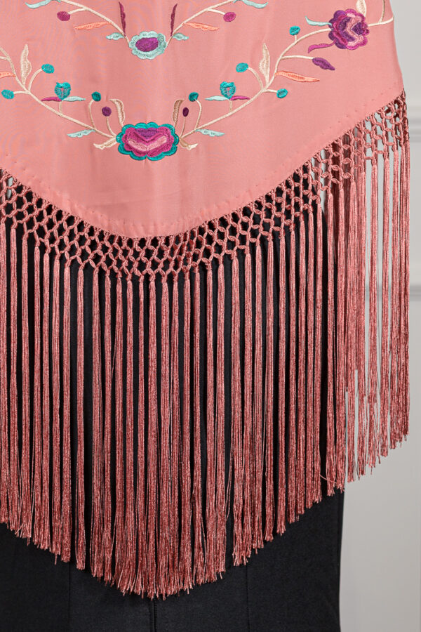 Mantón Alma Rosa Palo